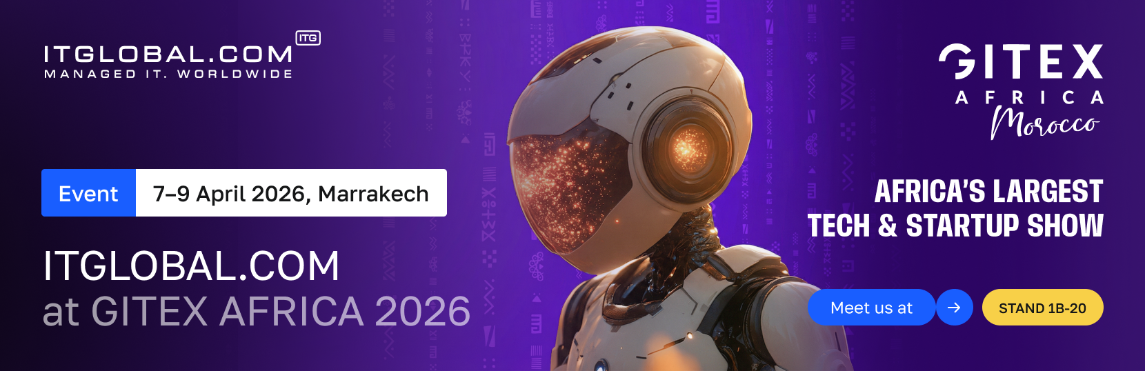 ITGLOBAL.COM invites you to visit our booth at GITEX Africa 2026